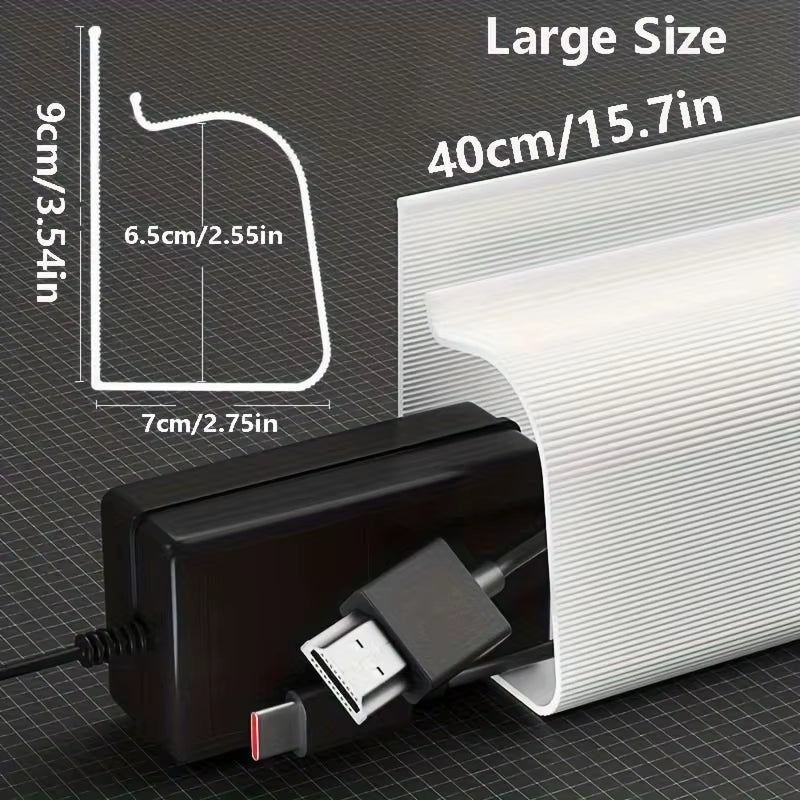 Under Desk Cable Management Channel 