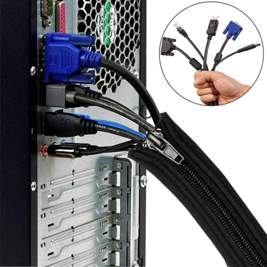 Cable Neoprene Computer Cable Wire Protector Network Cable Organizer Cable Storage Cover Cable Wrapper Cable Management Sleeve