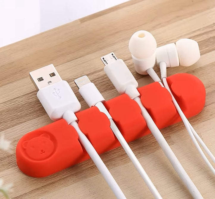 Silicone Desktop Cable Organiser