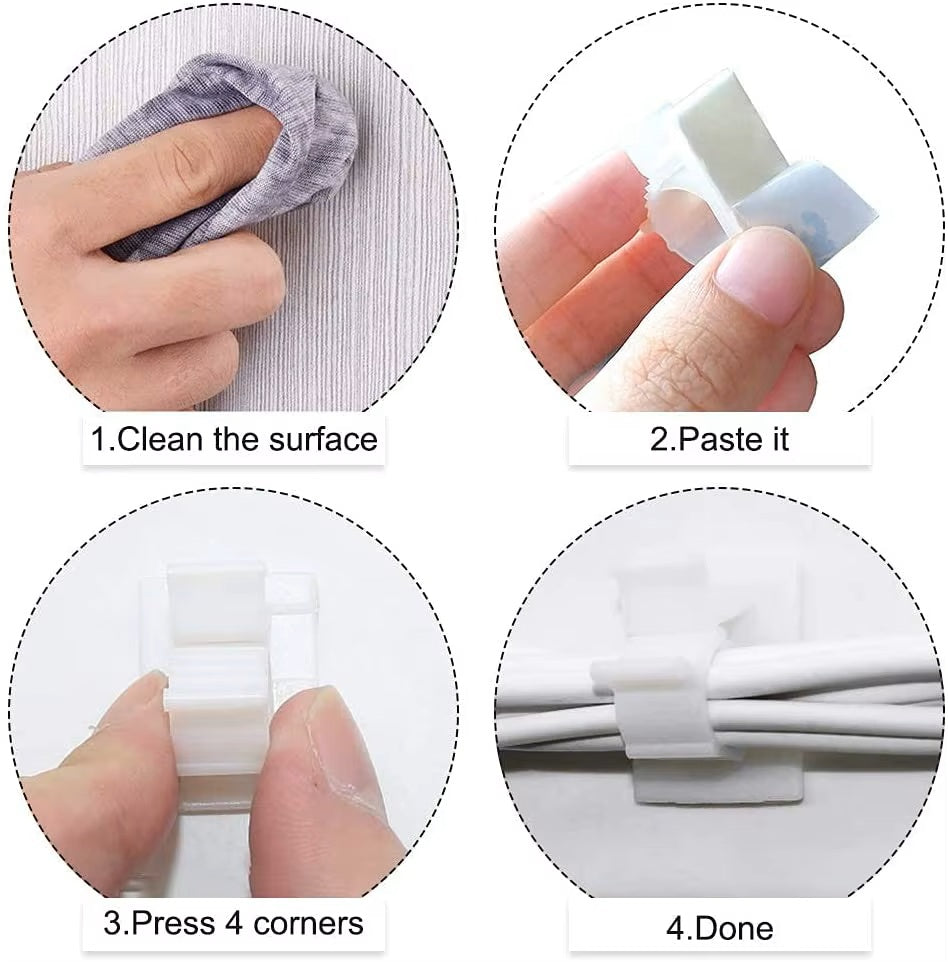 Self Adhesive Cable Organizer