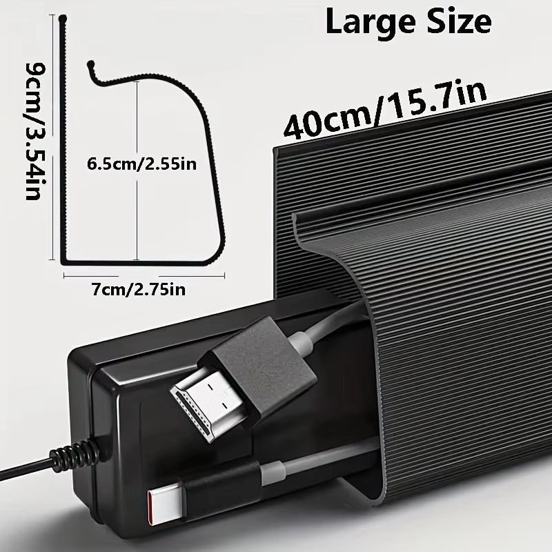 Under Desk Cable Management Channel 