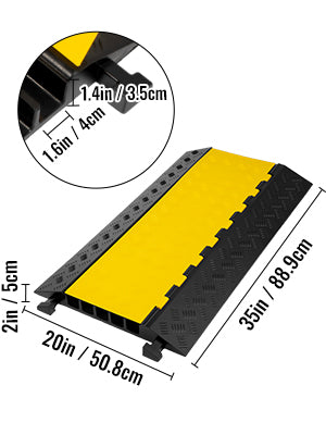 5 Channel Cord Ramp