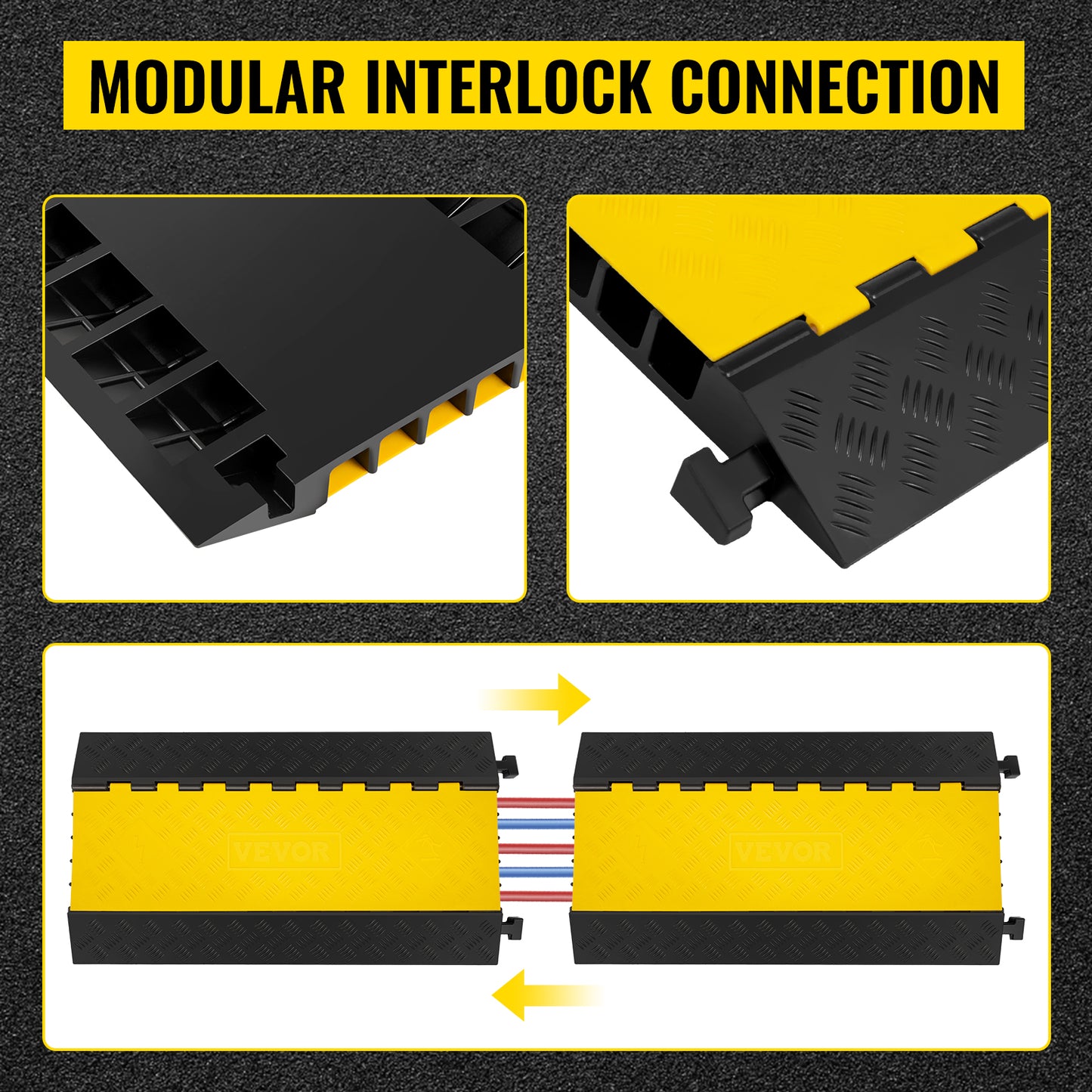 5 Channel Cord Ramp